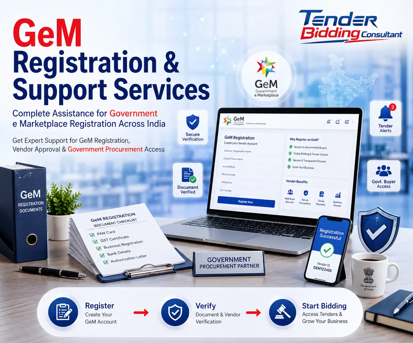 Free GeM Registration